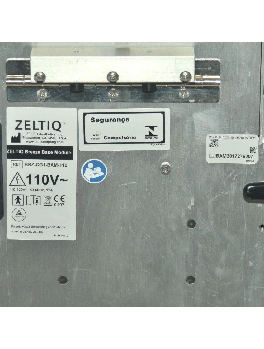 2017 Zeltiq CoolSculpting Body Contouring Cryolipolysis Fat Reduction System