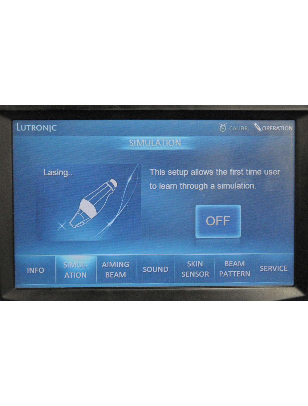 2008 Lutronic Surgical CO2 Laser eC02 Mosaic Skin Fractional Wrinkle Scar Lesion