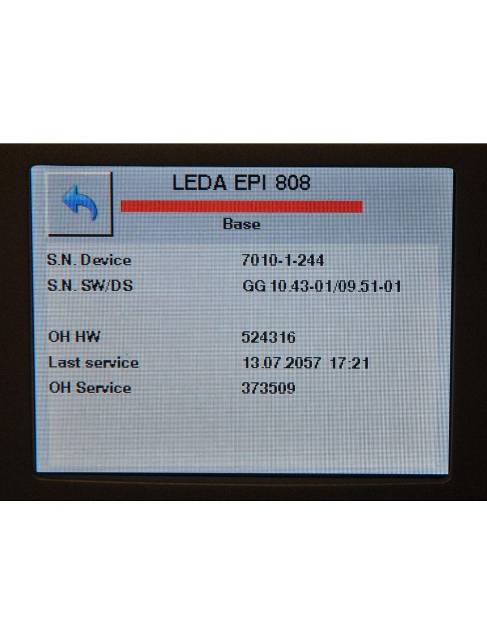 2012 Quantel Derma LEDA Table Diode Laser EPI 808 810 nm Hair Removal Fractional