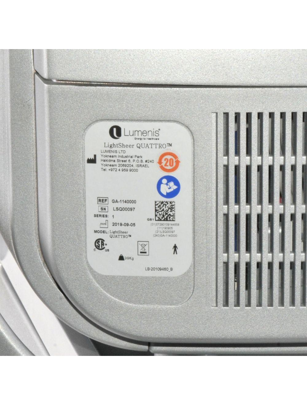 2019 Lumenis LightSheer Quattro Diode Laser Hair Removal Light Sheer 805 1060 nm