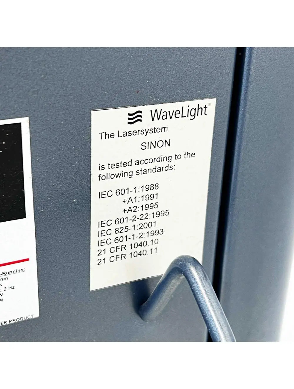 2009 Sinon WaveLight Ruby Laser 694nm Q-Switched Tattoo Pigmented Lesion Removal Alma