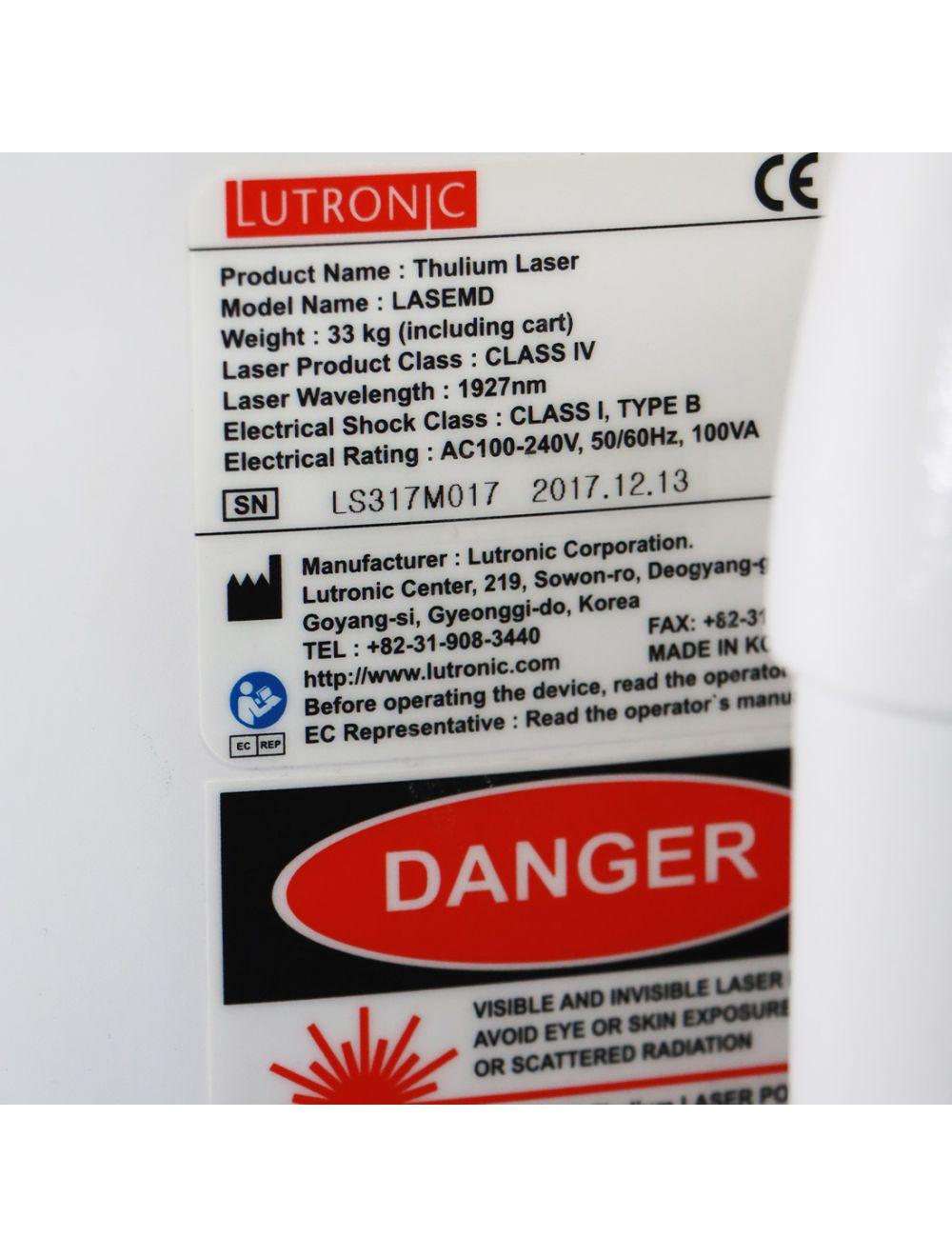 2017 Lutronic LaseMD Pro Fractional Laser System Wrinkles Acne Skin Resurfacing