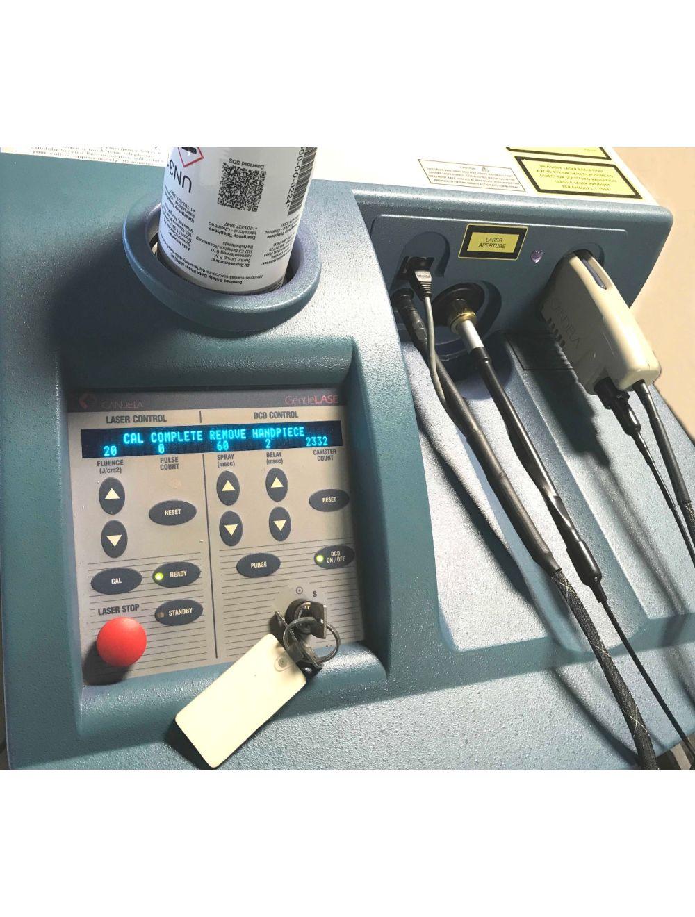 1999 Candela GentleLASE Plus 755nm 8-10-12 Alexandrite Laser Hair Removal Alex