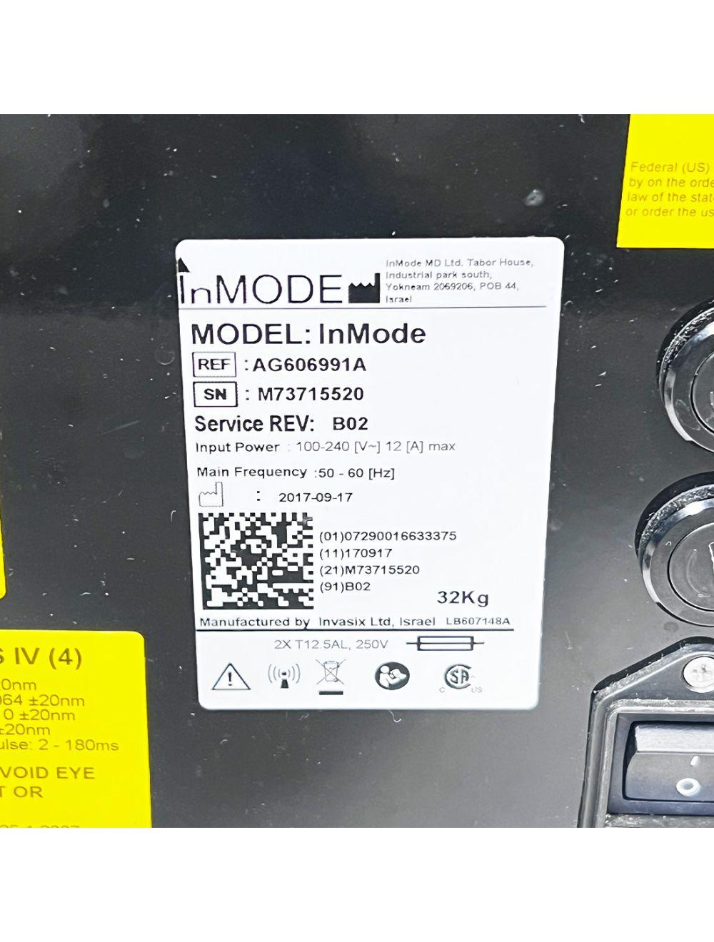 2017 InMode Optimas Morpheus8 SR515 SR580 Fractora IPL Skin Treatment Laser System