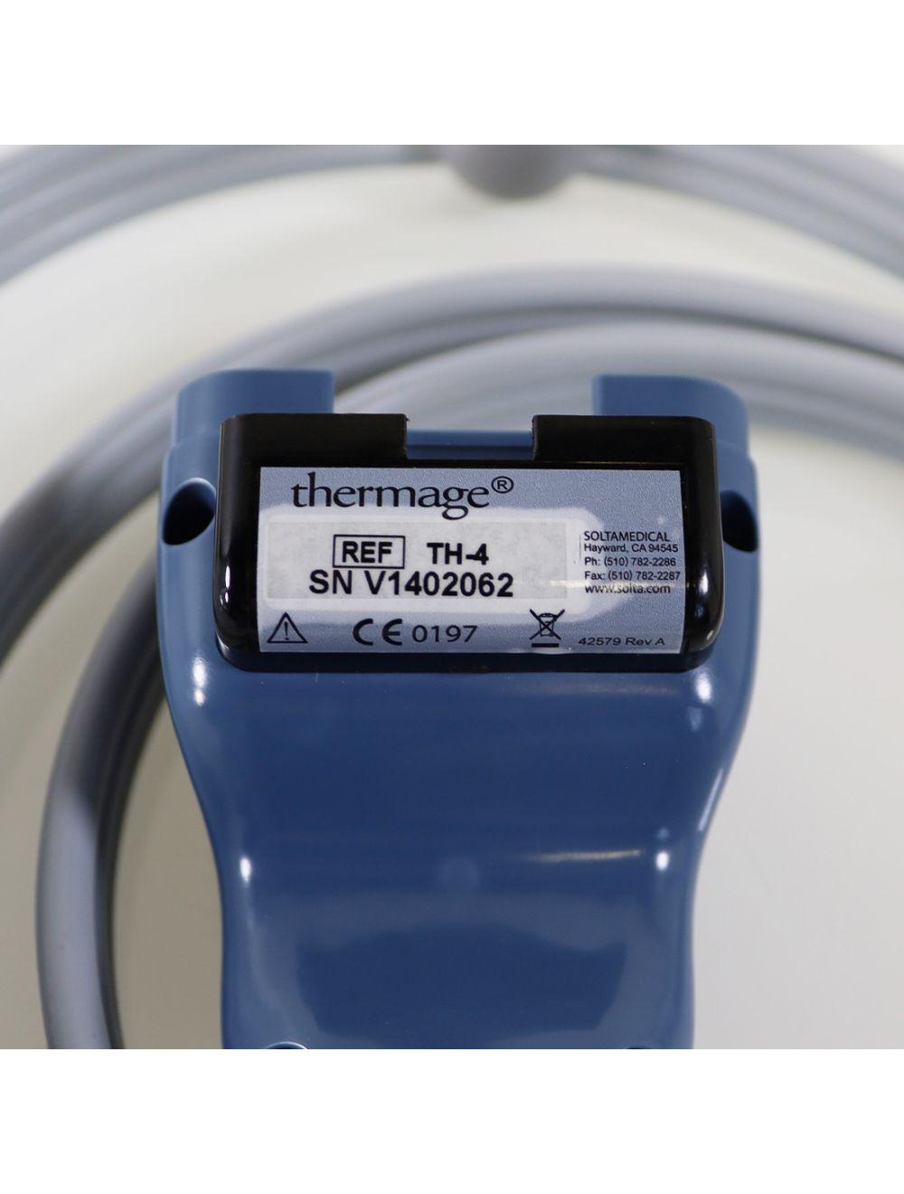 Solta Medical Thermage CPT Face Handpiece TH-4 White RF Applicator