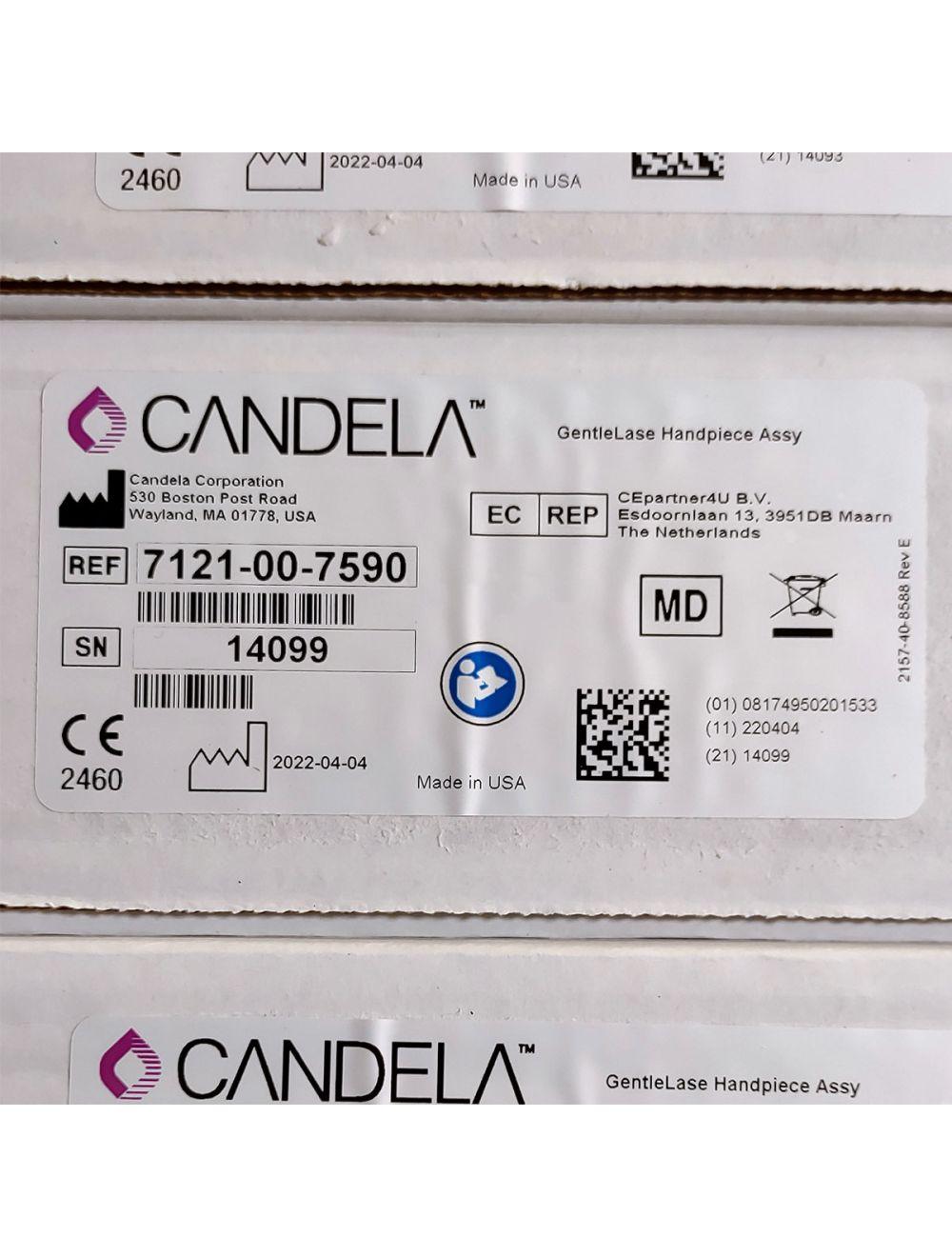 Candela GentleLase Plus Handpiece Assembly No Fiber Factory NEW 7121-00-7590 (14099sn)
