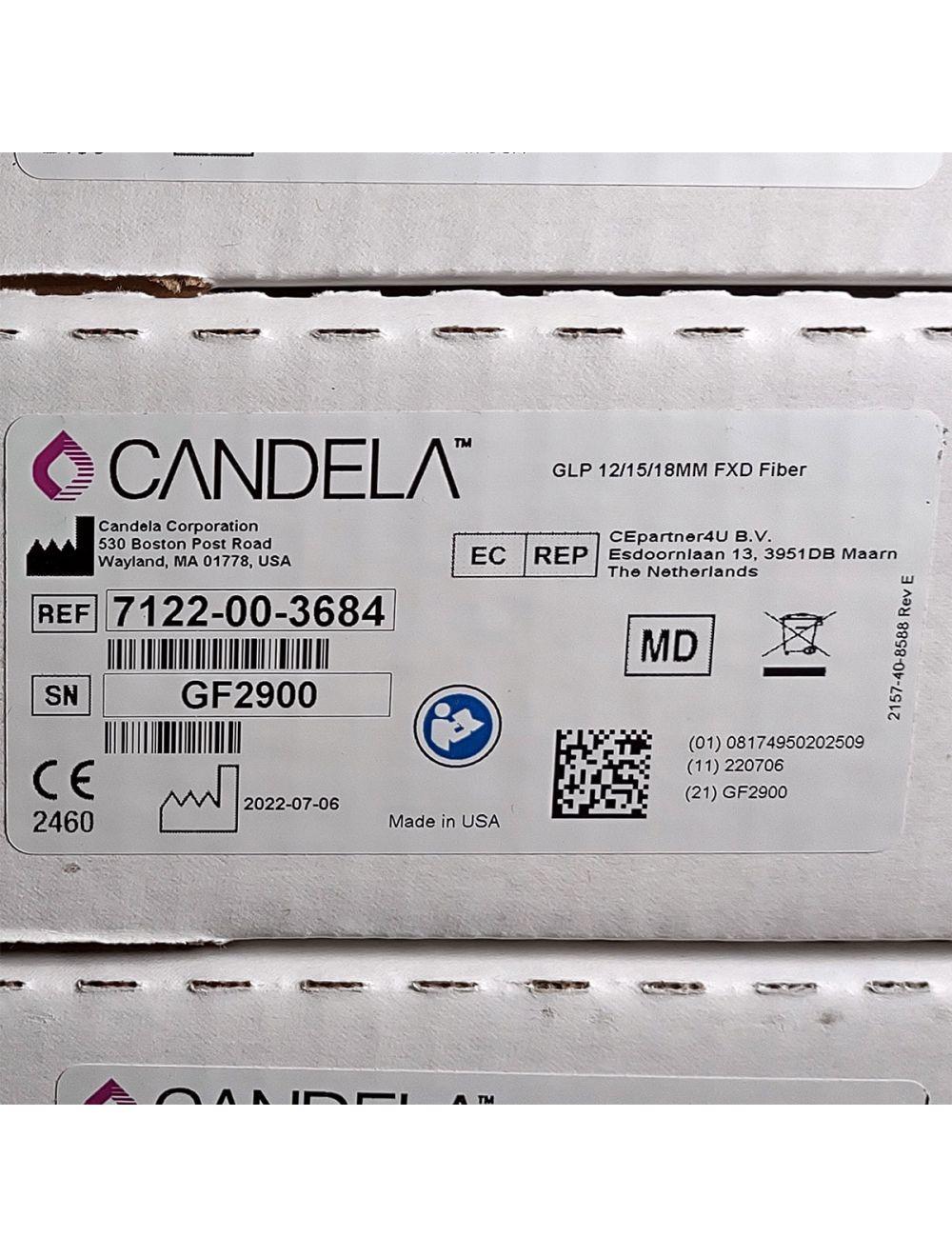 Candela GentleLase Plus Fiber Assembly 12/15/18mm Factory NEW 7122-00-3684 (GF2900)