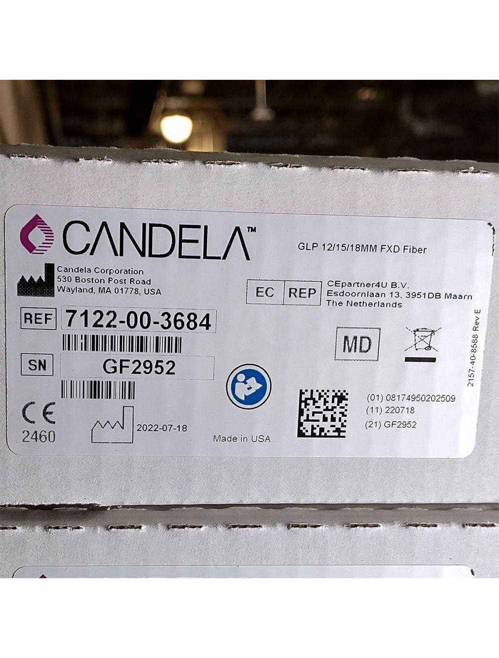 Candela GentleLase Plus Fiber Assembly 12/15/18mm Factory NEW 7122-00-3684 (GF2952)