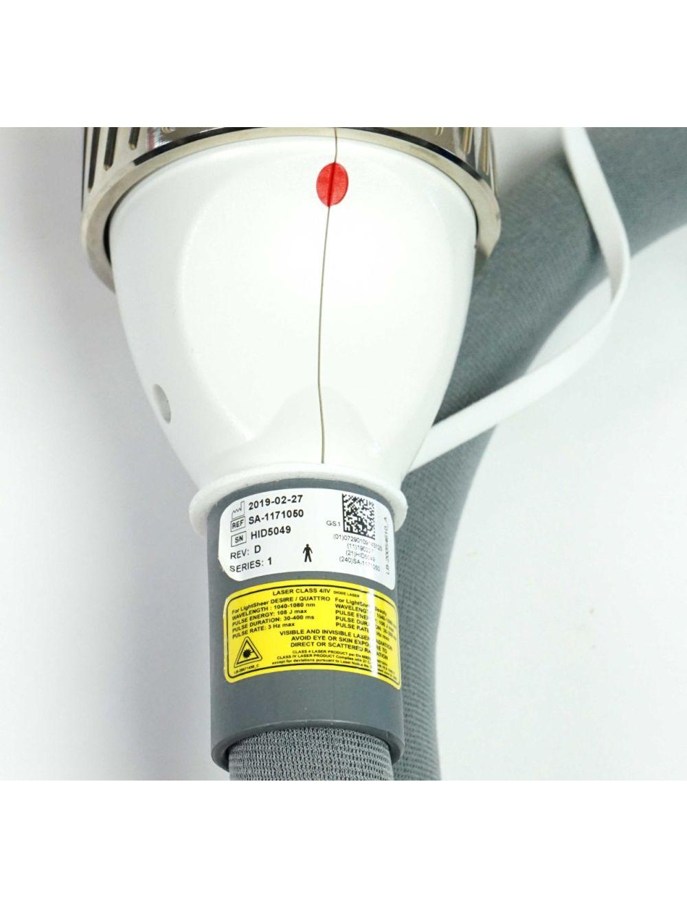 2019 Lumenis LightSheer DESIRE High Speed Handpiece 1060nm Laser Hair Removal