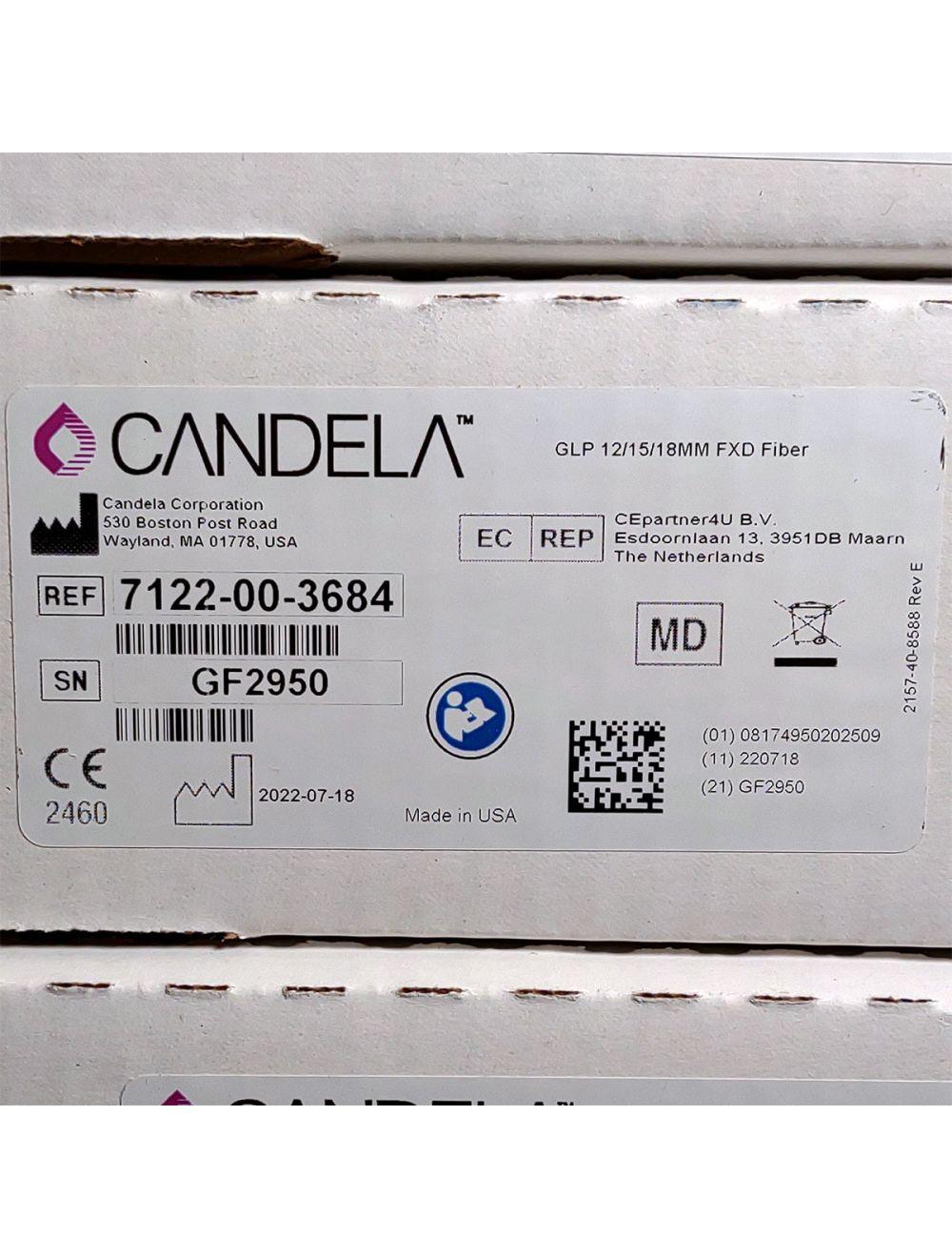 Candela GentleLase Plus Fiber Assembly 12/15/18mm Factory NEW 7122-00-3684 (GF2950)