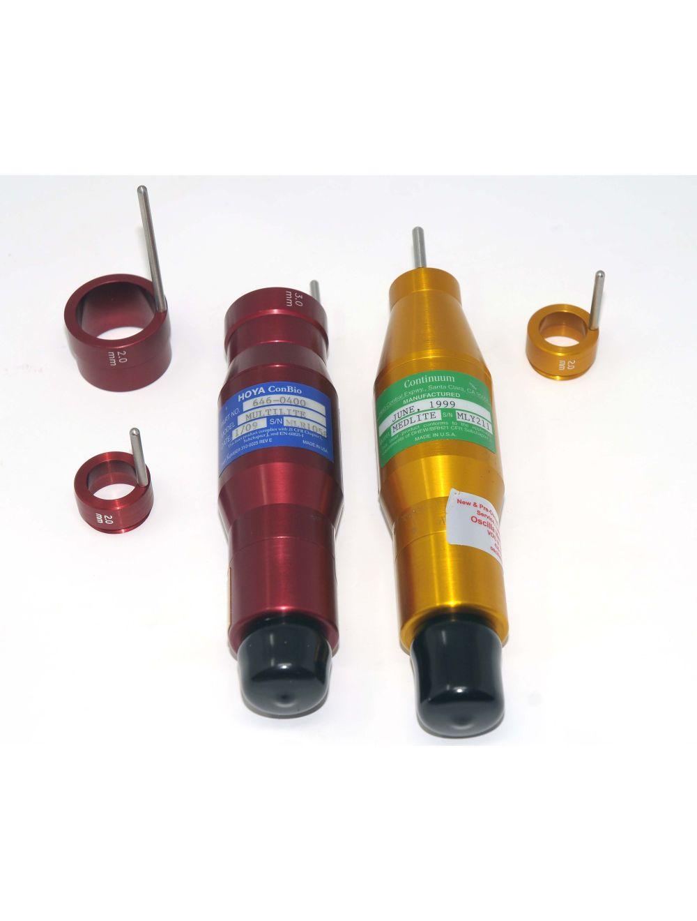 Hoya ConBio Medlite MultiLite Dye HandPiece 585nm 650 Tattoo Removal Revlite C6 image 4