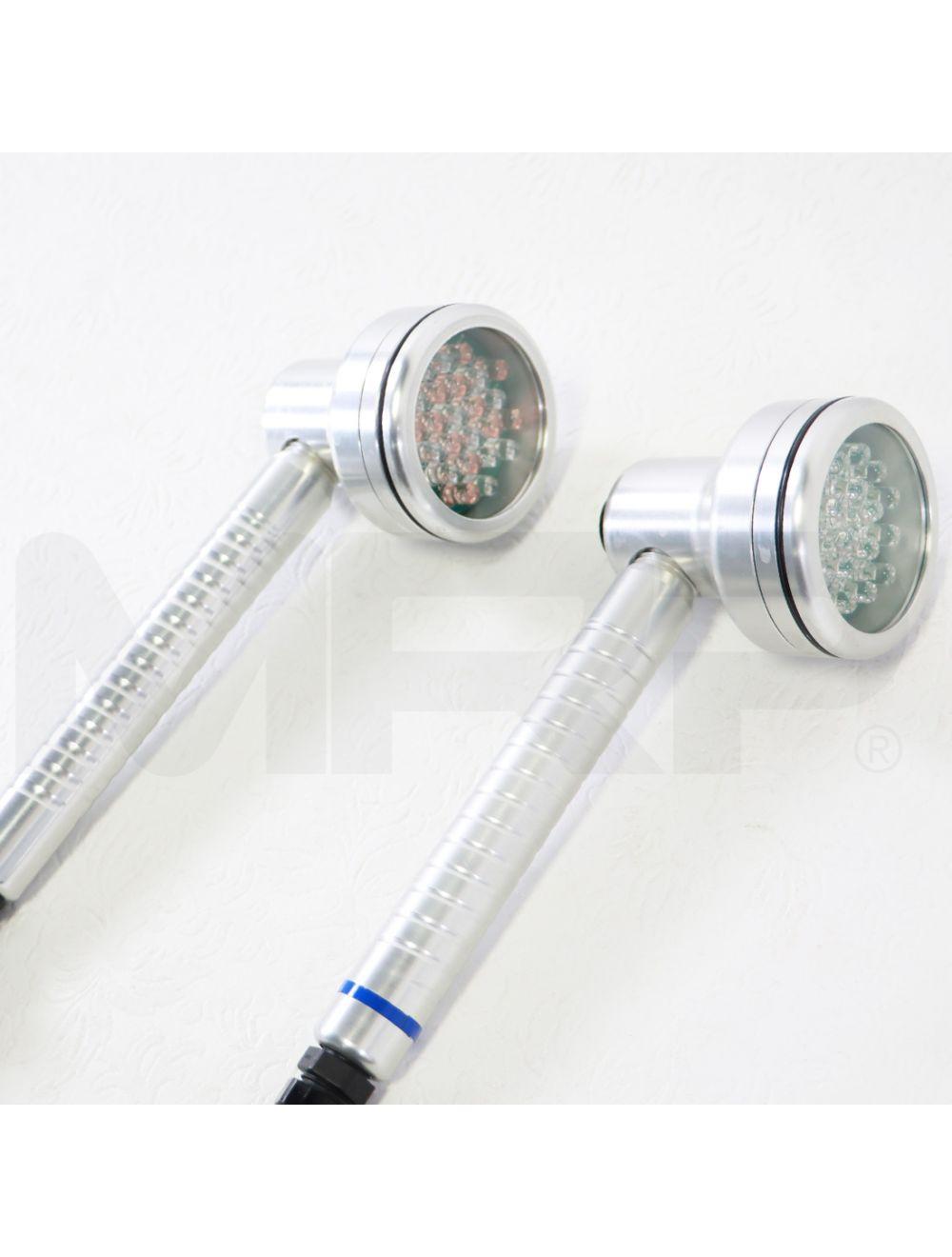 Edge Systems HydraFacial Red Blue LED Dermabrasion Handpieces Untested As Is image 2