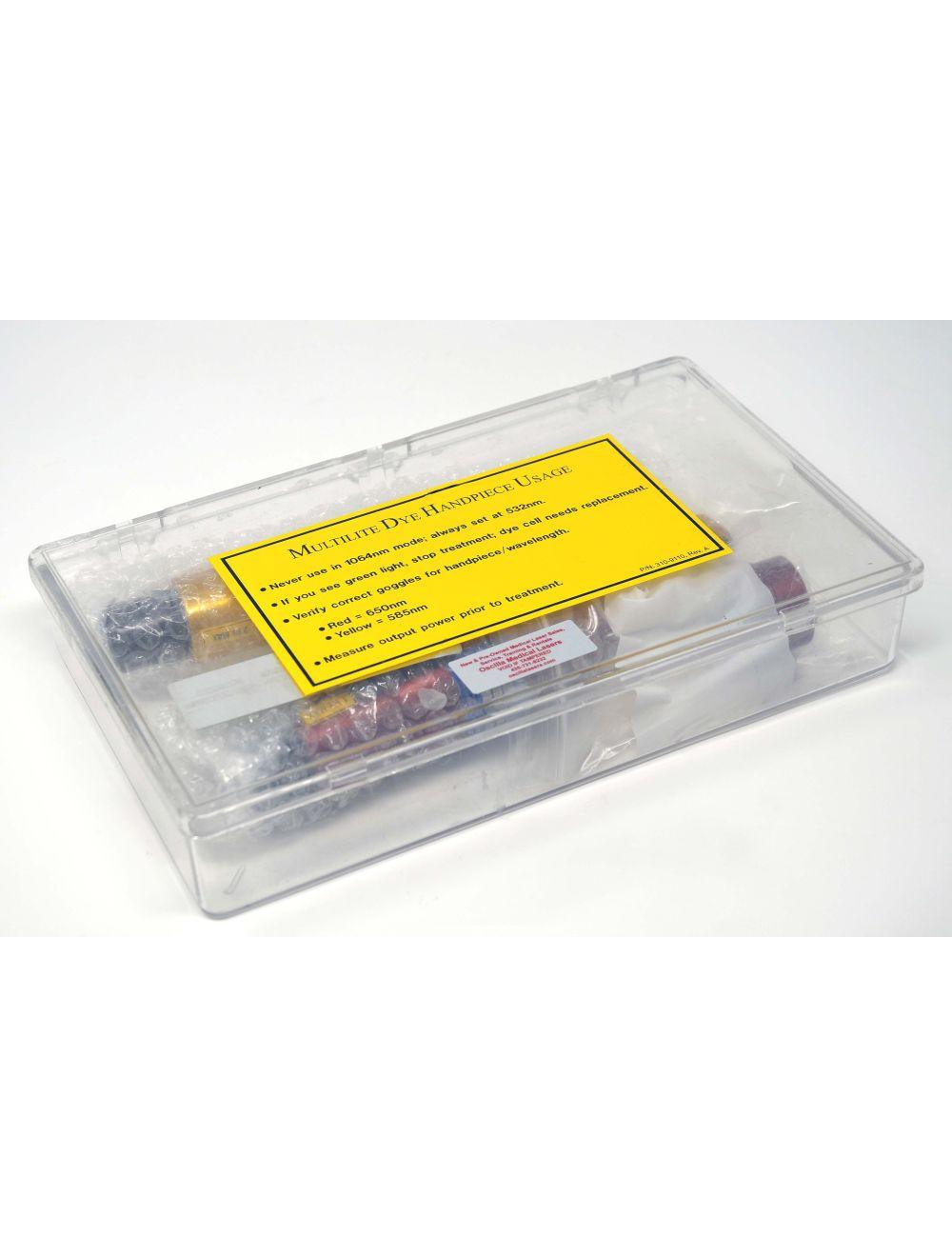 Hoya ConBio Medlite MultiLite Dye HandPiece 585nm 650 Tattoo Removal Revlite C6 image 3