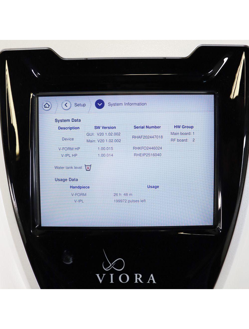 2021 Viora V20 IPL RadioFrequency Skin Tightening Acne Hair Removal Lesions RF image 4