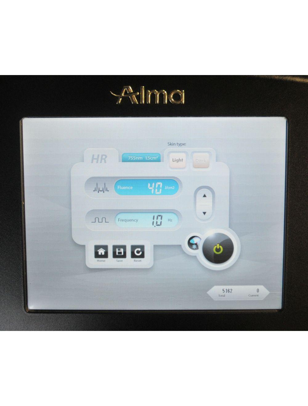 2018 Alma Soprano ICE Platinum Diode Laser ALEX Handpiece 755 nm LOW SHOTS! 5162 image 6