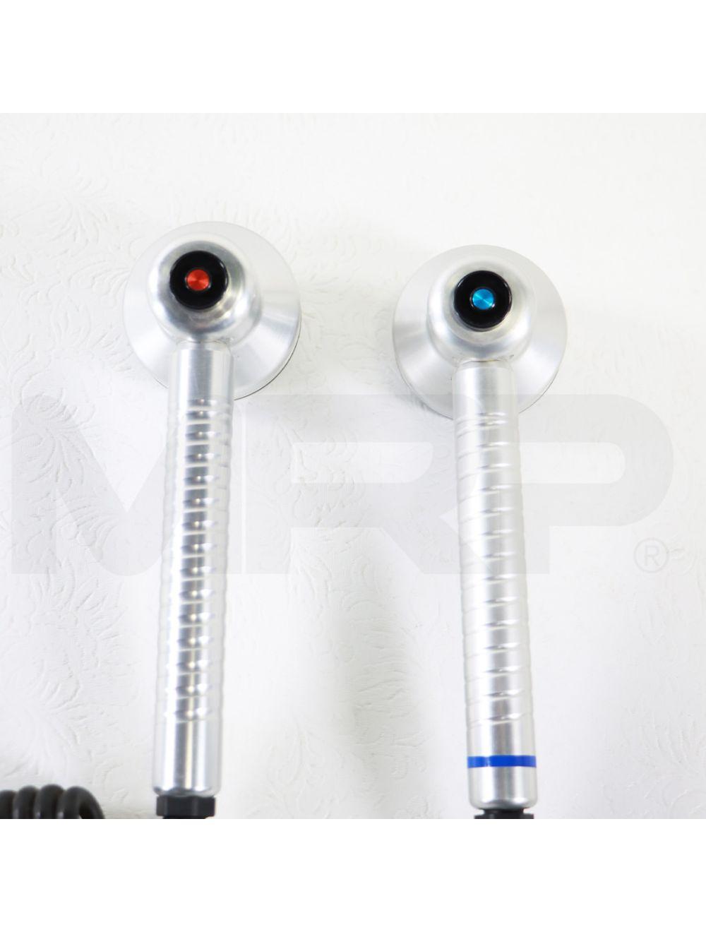 Edge Systems HydraFacial Red Blue LED Dermabrasion Handpieces Untested As Is image 3