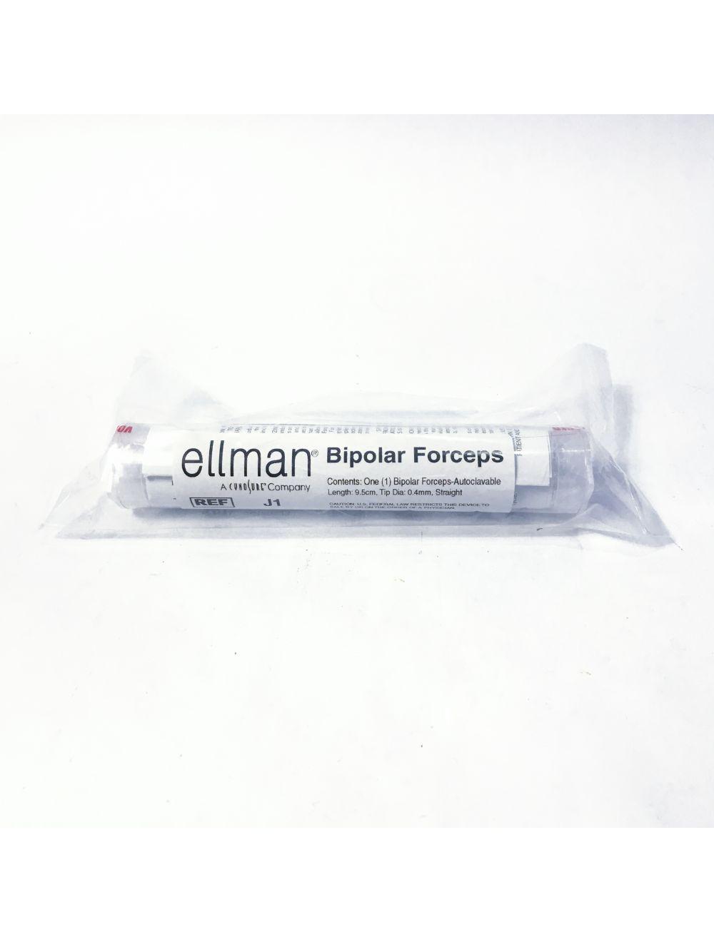 Cynosure Ellman BIPOLAR FORCEPS J1 *SEALED NEW* Stainless Autoclavable Straight image 0