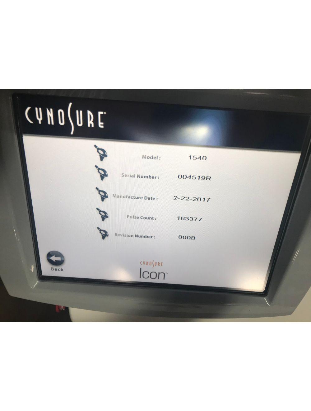 2017 Cynosure Palomar ICON 1540 Erbium Fractional Laser Handpiece 163K SHOTS image 5