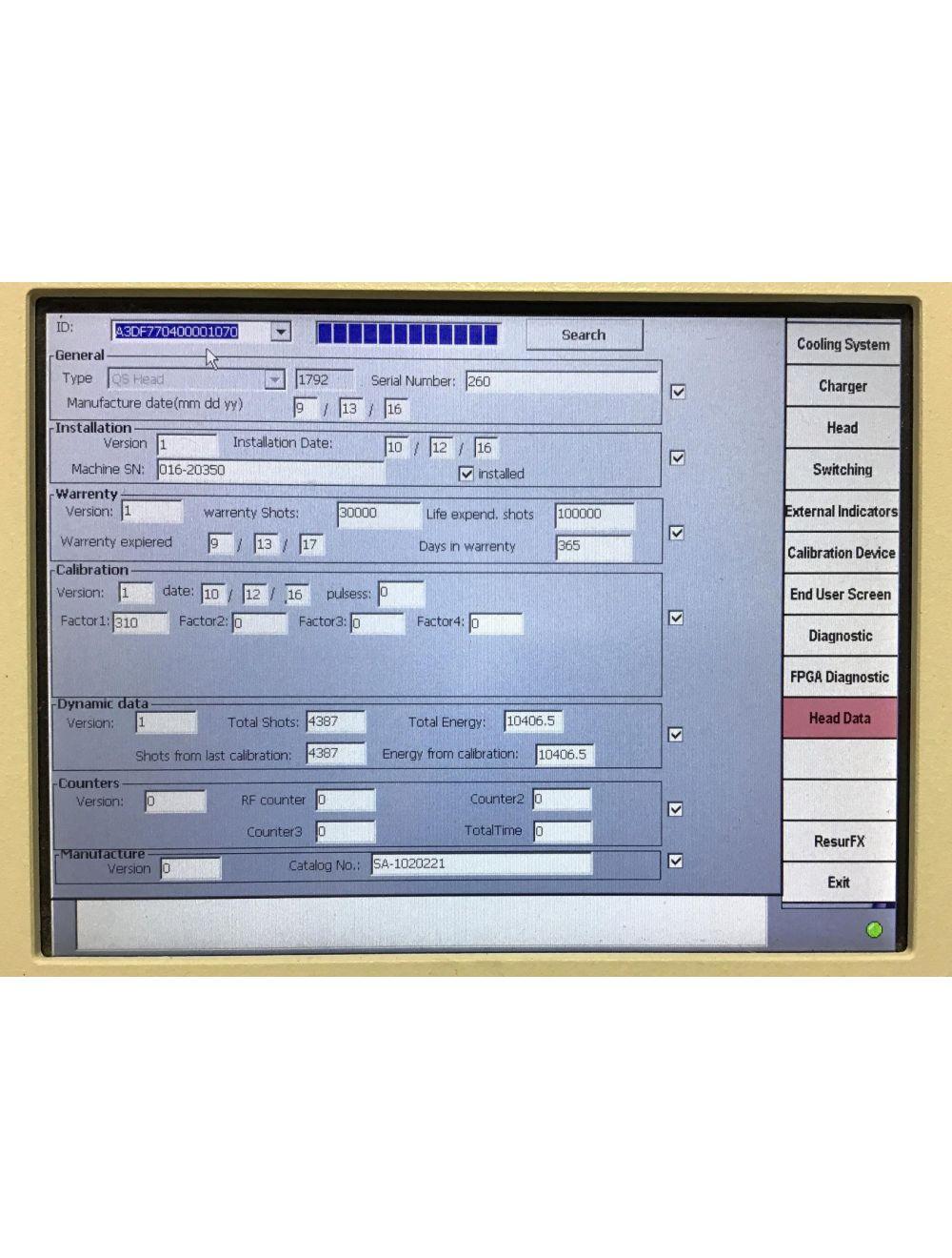 Lumenis M22 Laser Q Switched Nd YAG 1064 Handpiece QSW Treatment Head SA-1020221 image 10