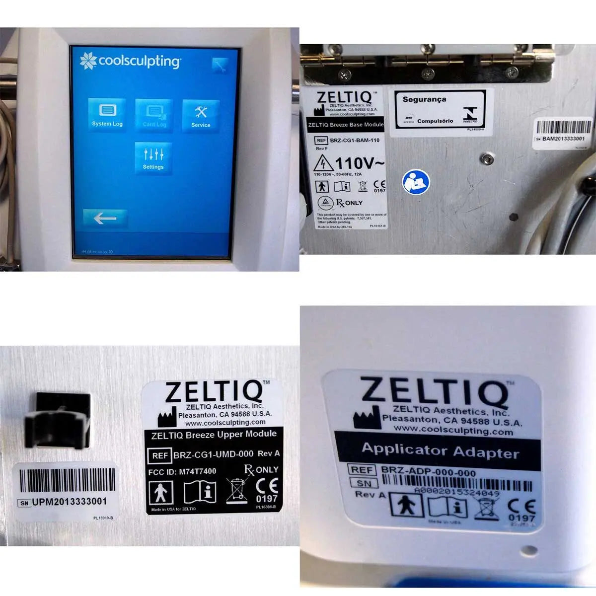 2013 Zeltiq CoolSculpting Body Contouring Cryolipolysis Fat Reduction System