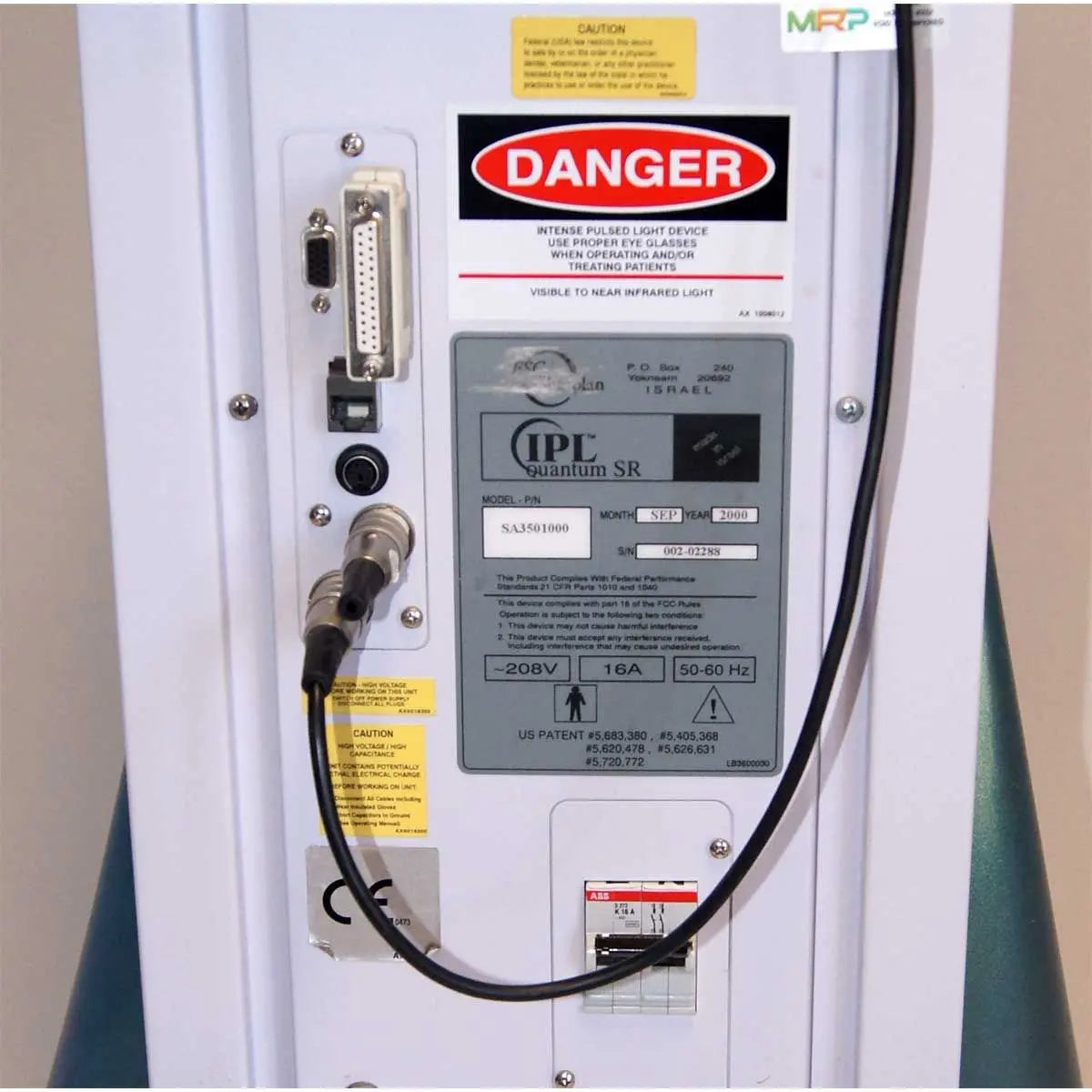 2000 Lumenis IPL Quantum Laser SR 560 640 Skin Rejuvenation 2 Handpieces