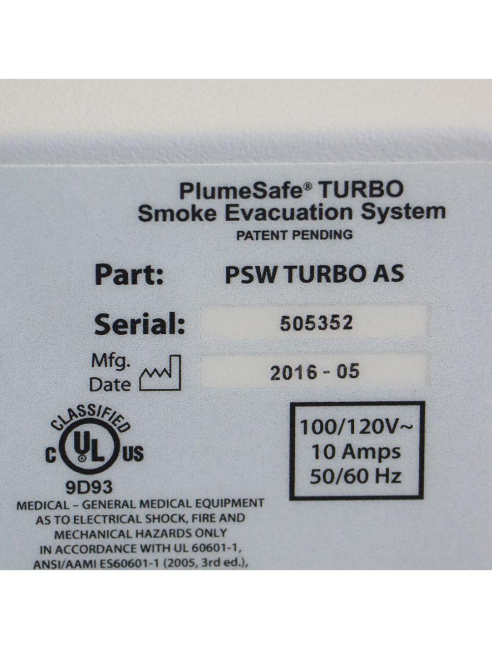 2016 Buffalo Filter Whisper TURBO PlumeSafe Smoke Evacuation System PSW Turbo AS image 6