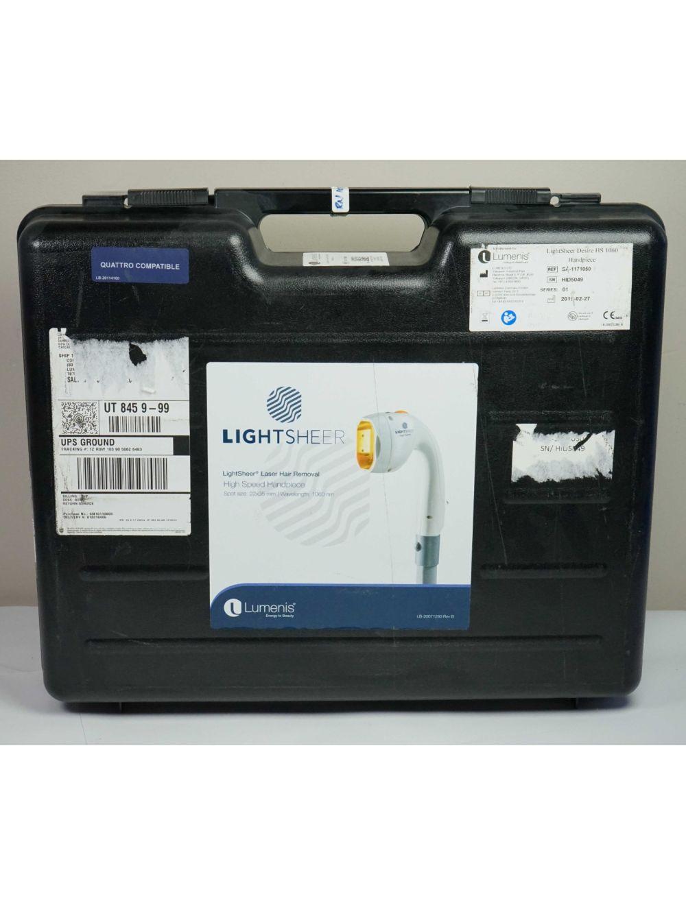 2019 Lumenis LightSheer DESIRE High Speed Handpiece 1060nm Laser Hair Removal image 8