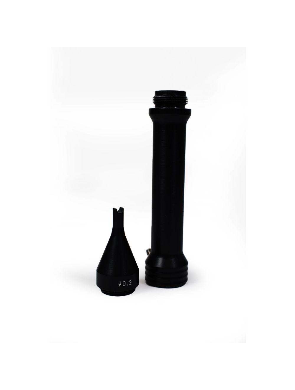 ESC Medical DERMA K Black CO2 Laser Handpiece Kit with 5 Tips AX6000500 w Case image 2