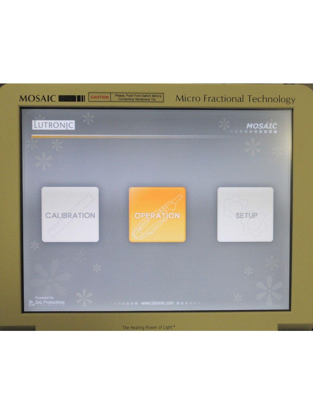 2008 Lutronic MOSAIC Er Glass ERBIUM Fractional LASER 1550 nm Skin Tightening ST image 9