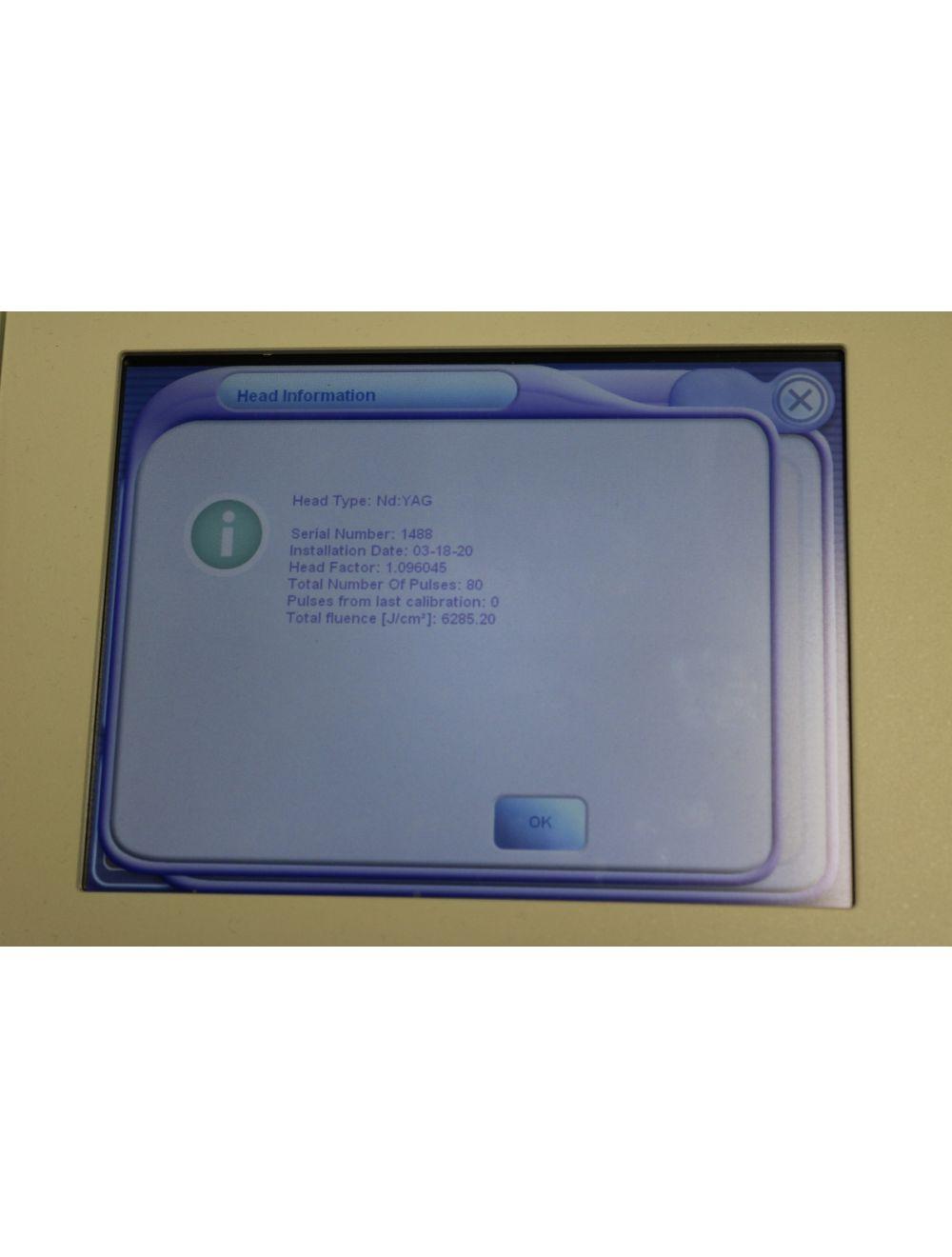 2017 Lumenis M22 Multi Spot NdYAG 1064 Laser Handpiece LOW 80 SHOTS SA-1020220 image 4