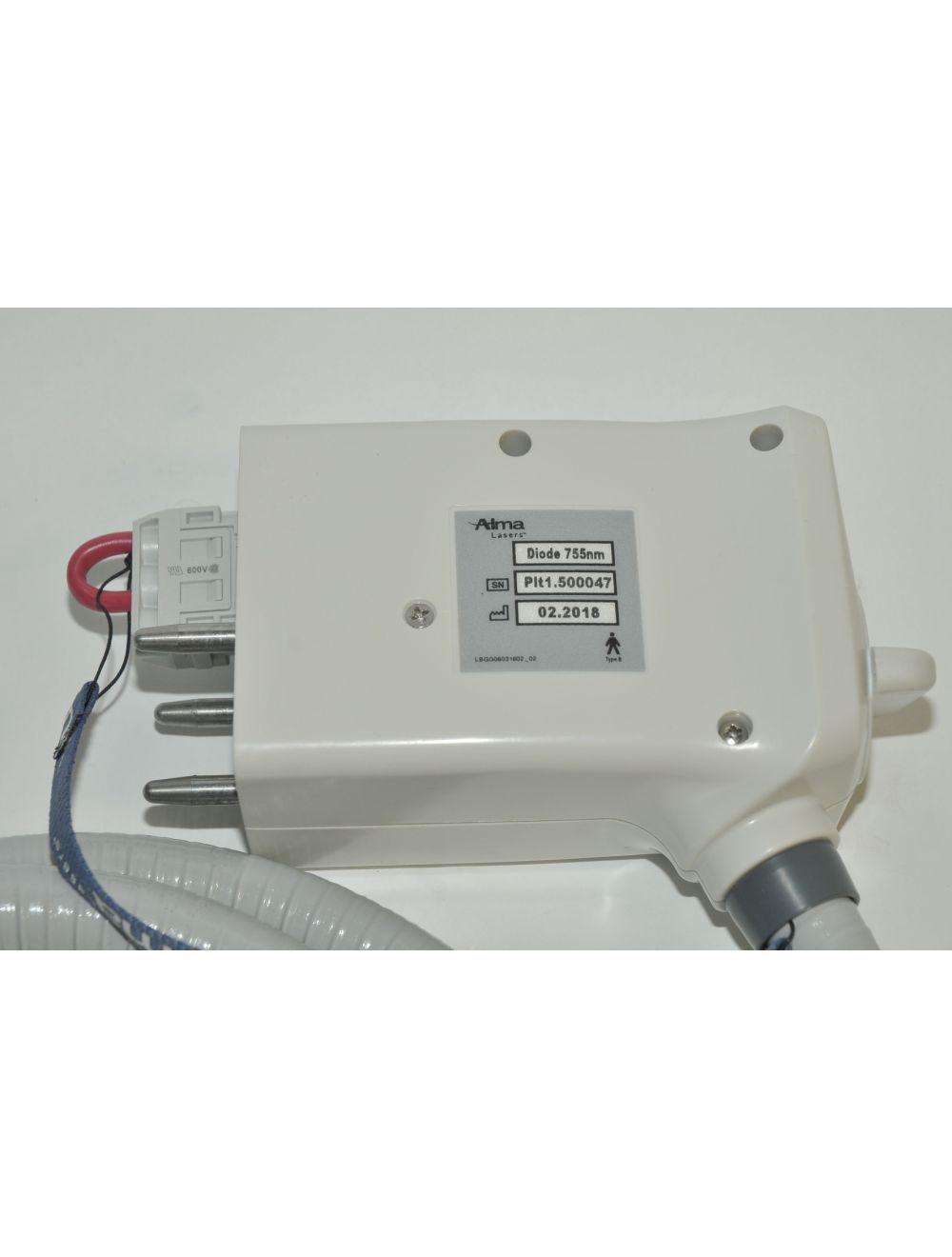 2018 Alma Soprano ICE Platinum Diode Laser ALEX Handpiece 755 nm LOW SHOTS! 7690 image 12