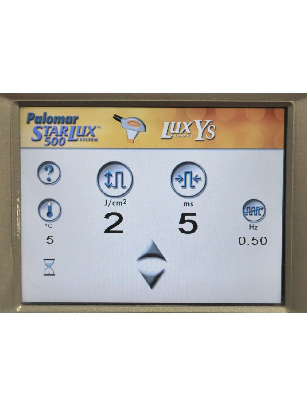 2006 Palomar StarLux 300 500 Lux Y Handpiece LuxY Hand Piece Cynosure LOW SHOTS! image 6