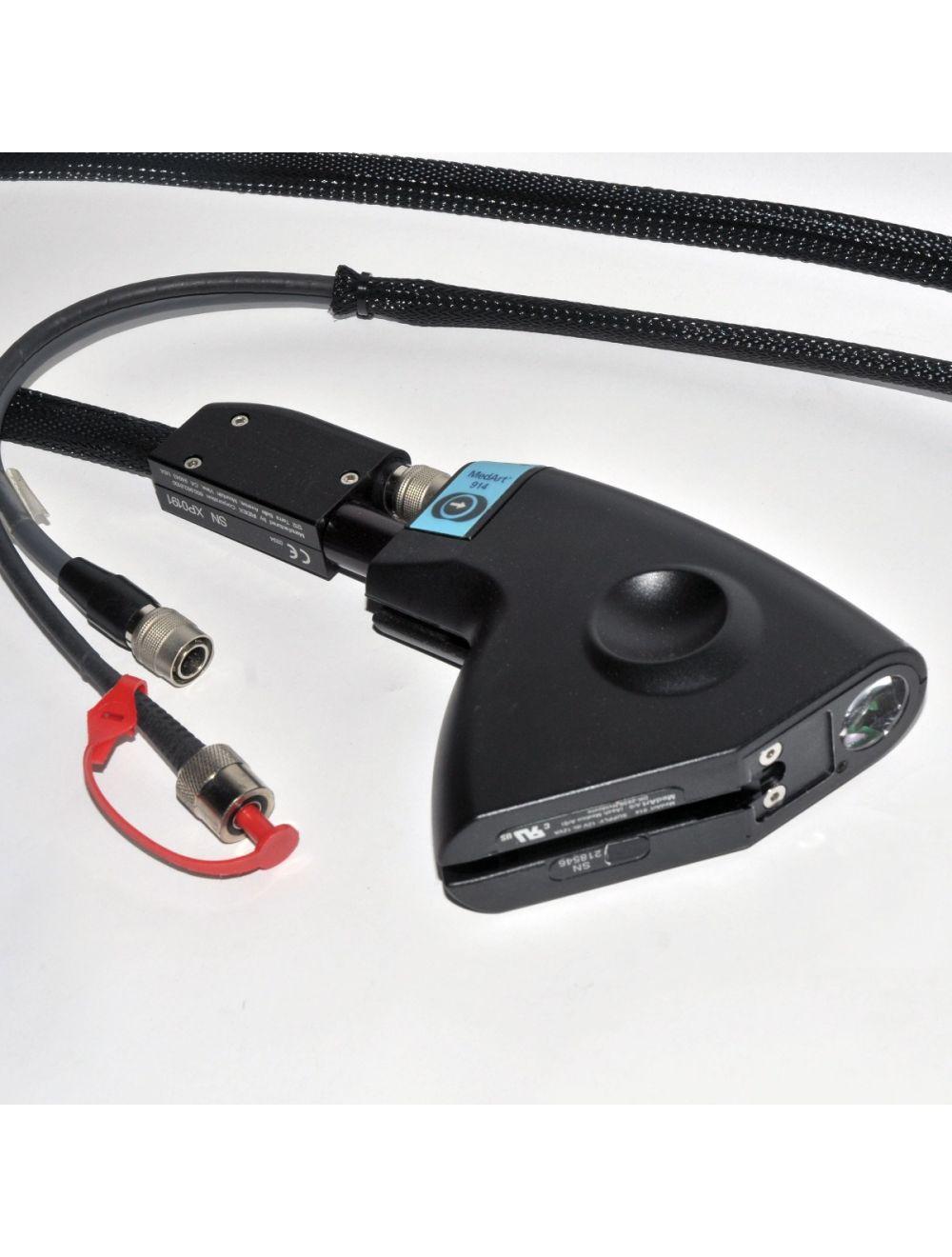 Iridex Varilite 532/940 KTP Laser Scanner Handpiece MedArt 914 ScanLite Fiber image 0