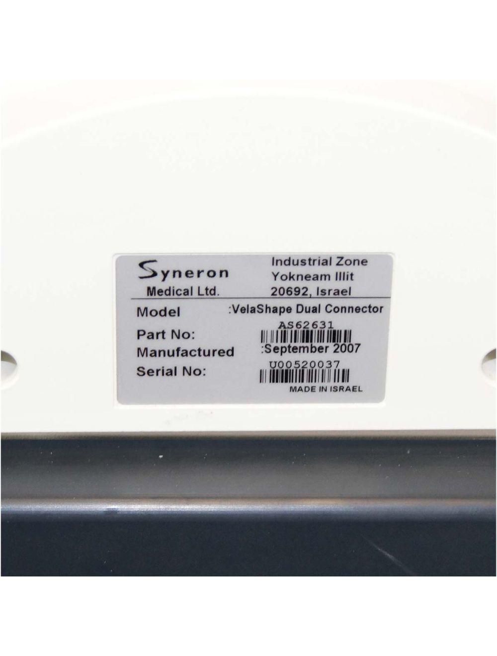 Syneron VelaShape FG00121 System with Dual Connector Adapter Vcontour Handpiece image 4