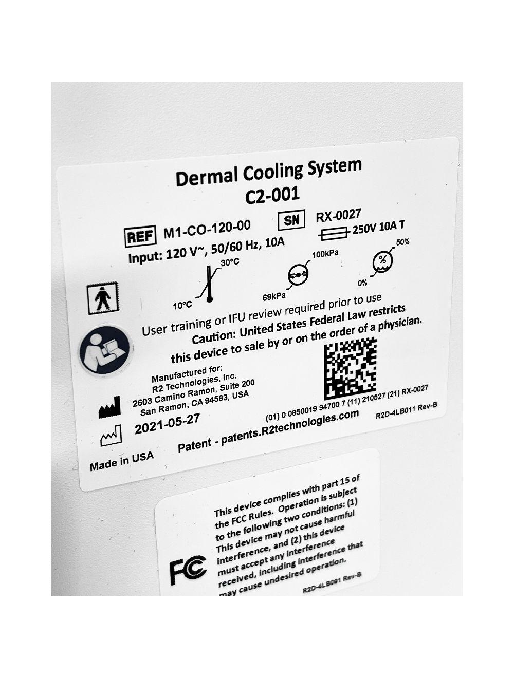 2021 Glacial RX CryoAesthetic Cryomodulation Precision Skin Toning Cooling System image 11