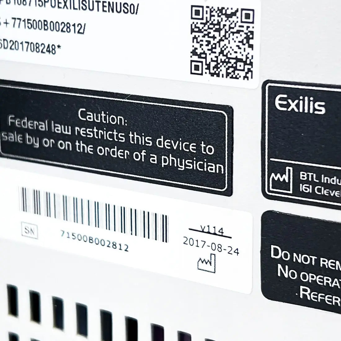 2017 BTL Exilis Ultra 360 Skin Tightening Wrinkle Reduction RF System BTL