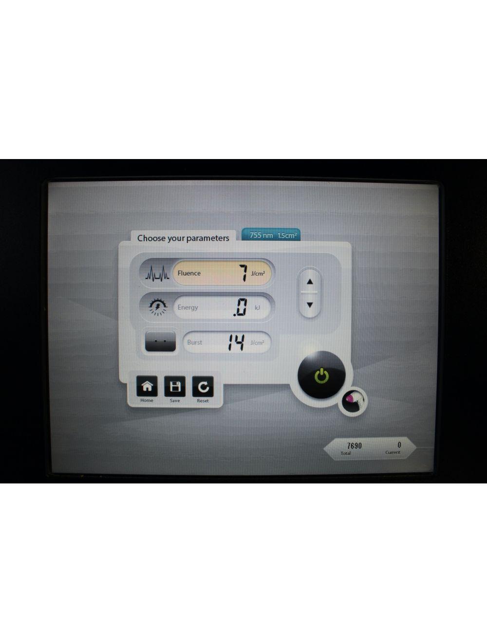 2018 Alma Soprano ICE Platinum Diode Laser ALEX Handpiece 755 nm LOW SHOTS! 7690 image 5