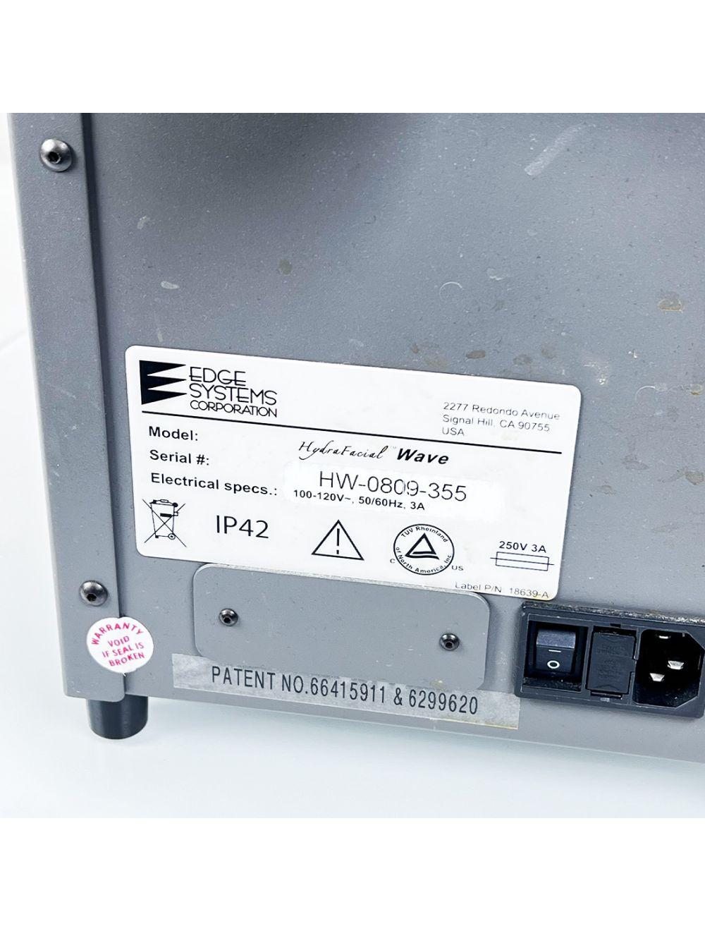 2008 Edge HydraFacial Wave Tabletop Dermabrasion Skin Therapy System Hydrofacial image 4