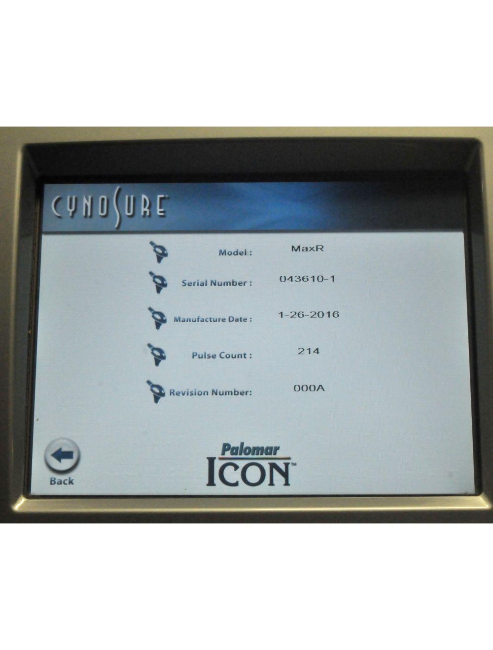 2016 Palomar ICON Laser MaxR Handpiece Hair Removal Max R Spot 2520B-R026 HP image 8