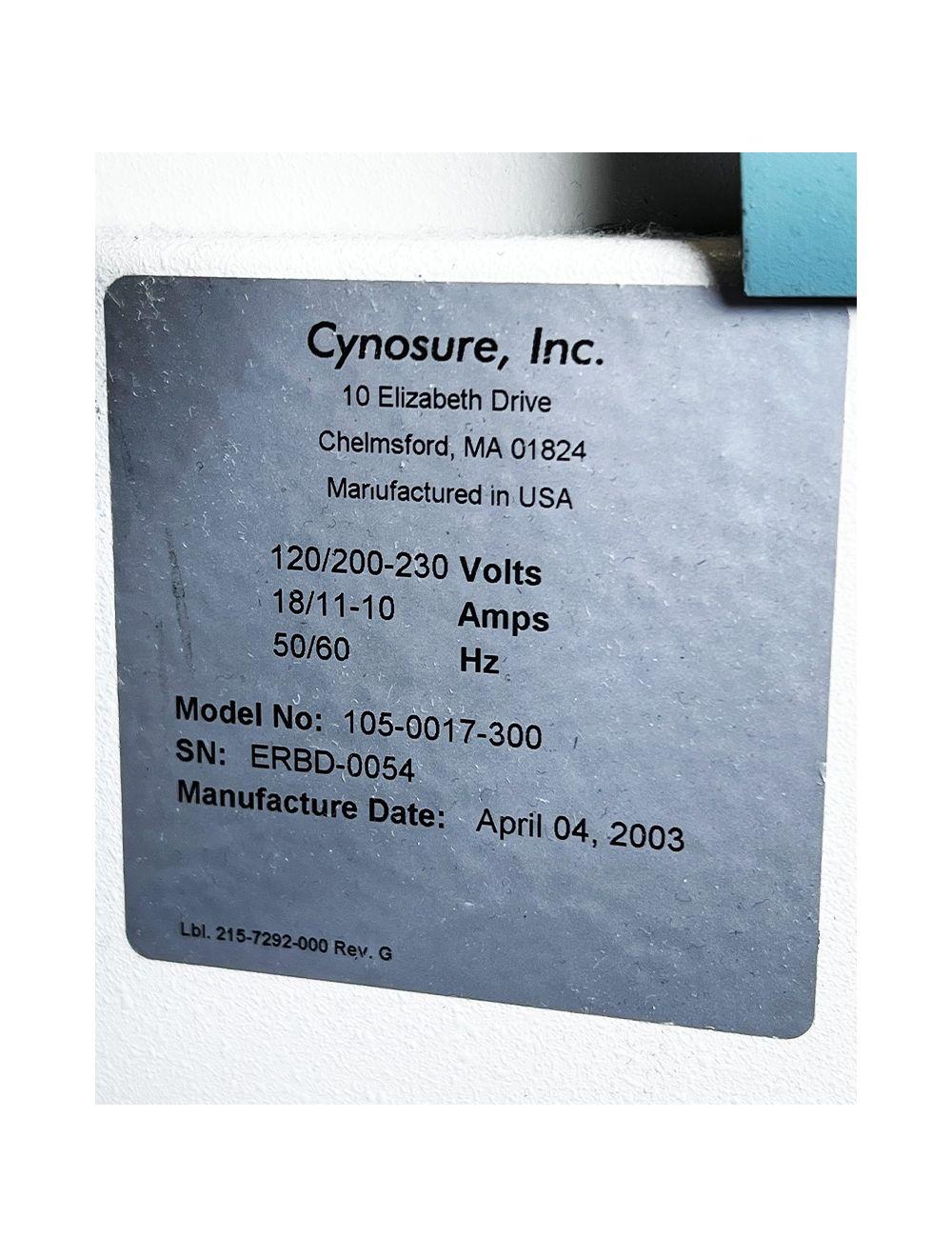 2003 Cynosure CO3 Skin Resurfacing Remodeling Laser System 105-0017-300 image 5