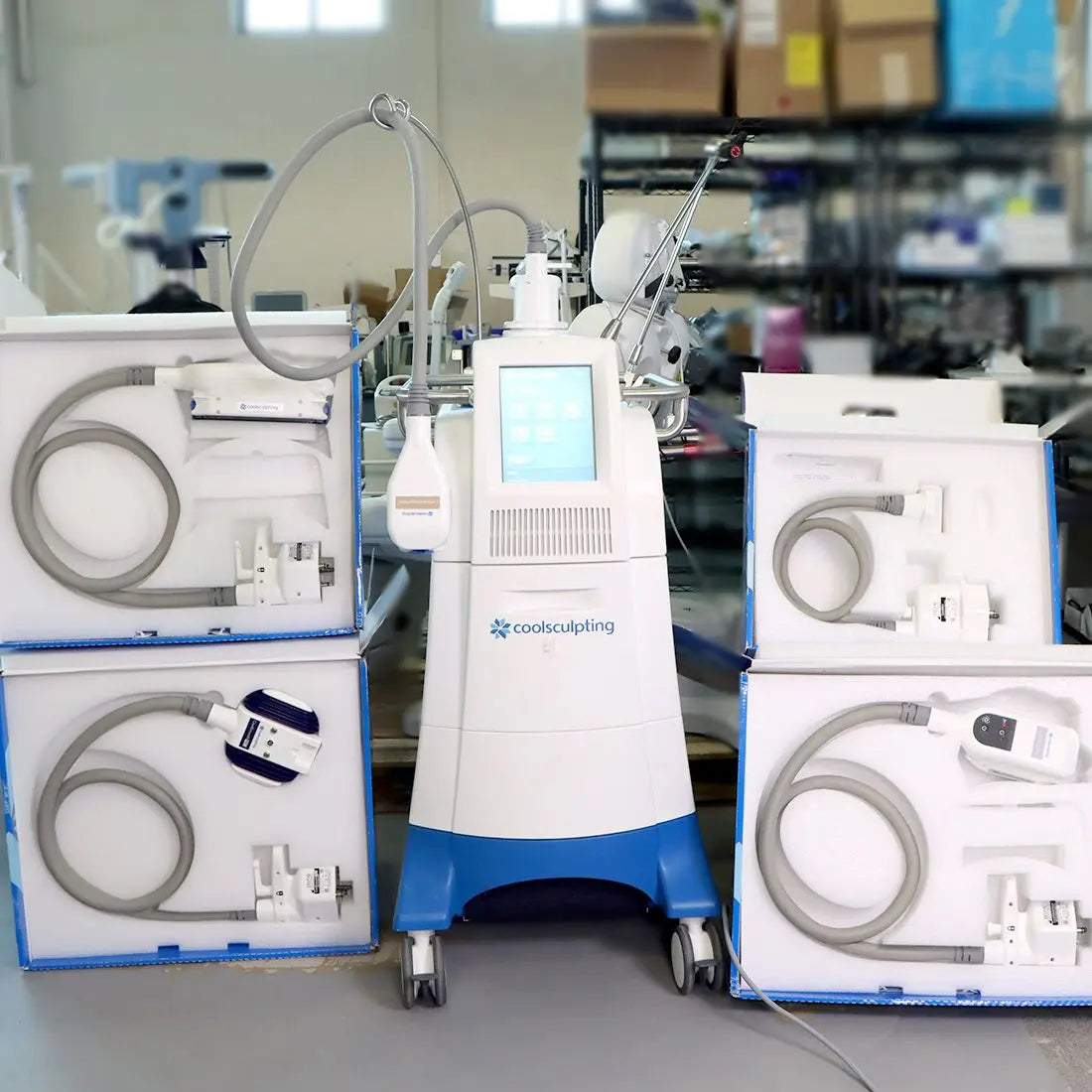 2018 Zeltiq CoolSculpting Body Contouring Fat Reduction System 5 Applicators