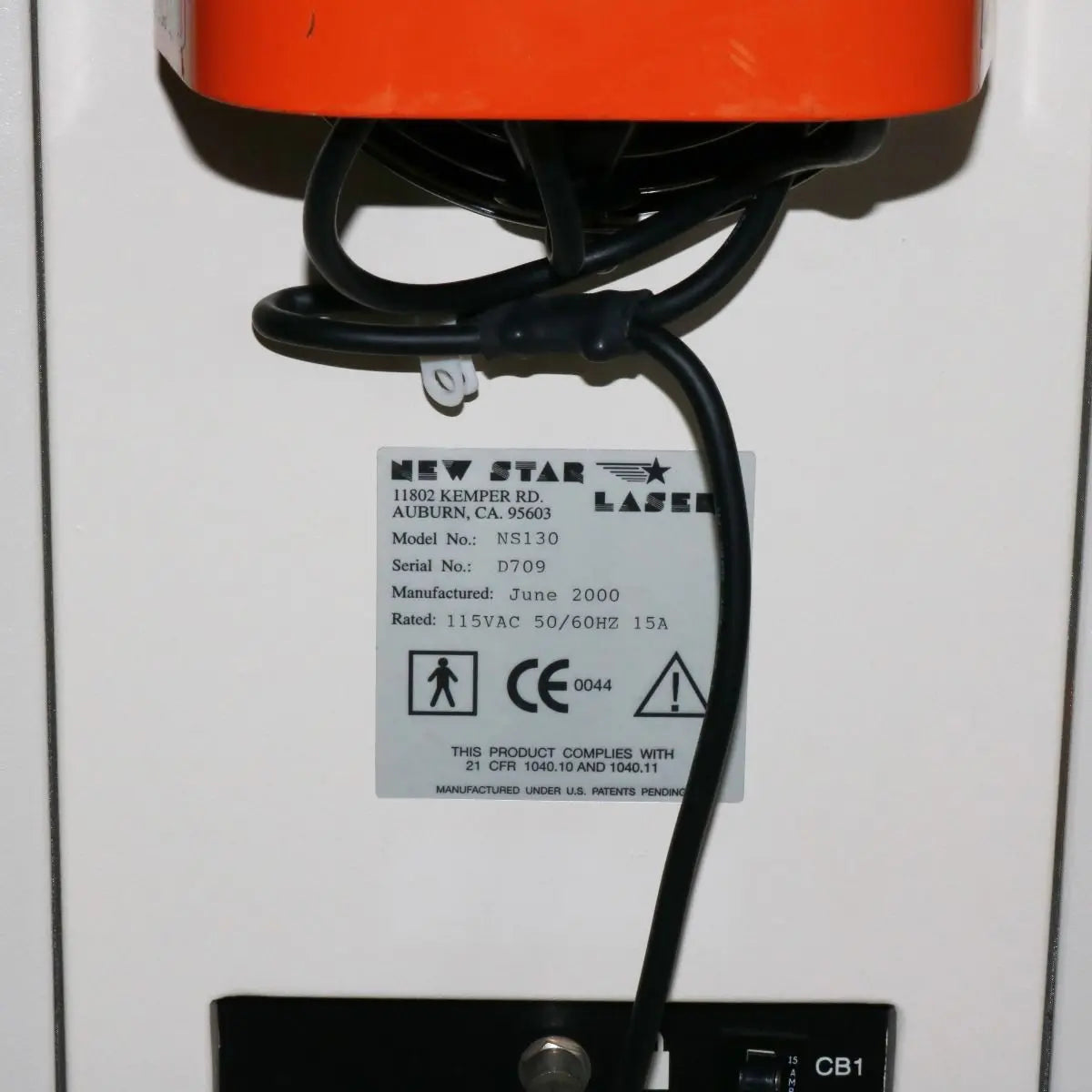 2000 NewStar CoolTouch Dermal Ablative Nd YAG 1320 nm 6W Laser Cool Touch CT130