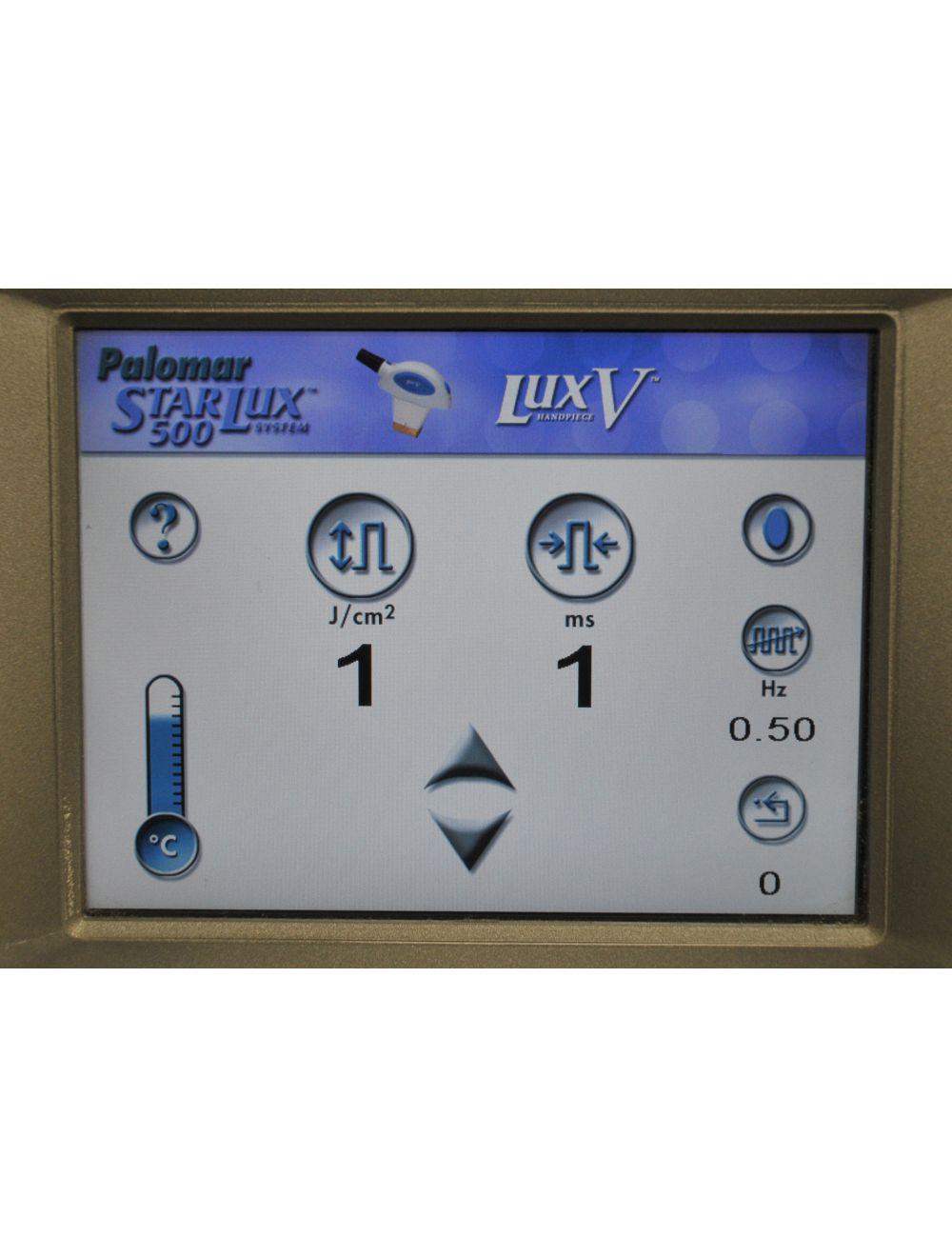 2007 Palomar StarLux 500 LuxV Lux System V HandPiece LASER Cynosure Low Shots image 9