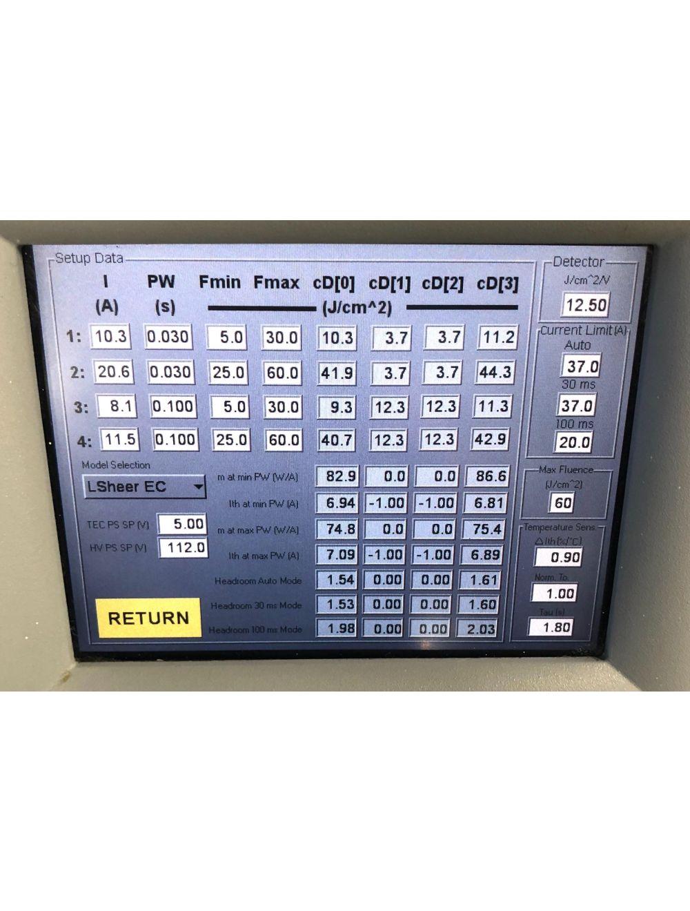 2004 Lumenis Light Sheer EC Diode Laser System 911,756 Pulses High Headroom image 4