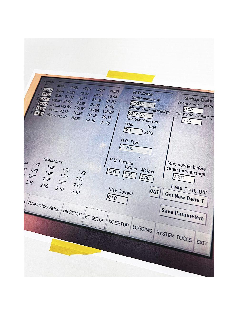 Lumenis Laser LightSheer Handpiece Hair Removal 805nm 9x9 Chill ET Hand Piece image 6