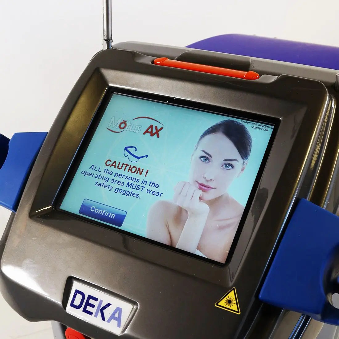 2019 DEKA Cartessa Motus AX Alexandrite 755nm Hair Removal Pigment Lesion System Sol International Medical