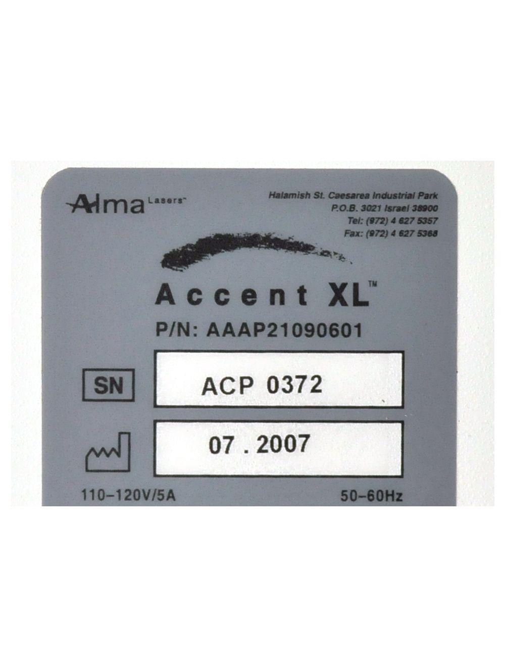 Alma Accent XL Laser BiPolar UniPolar Handpieces Cellulite Reduction RF 2007 image 13