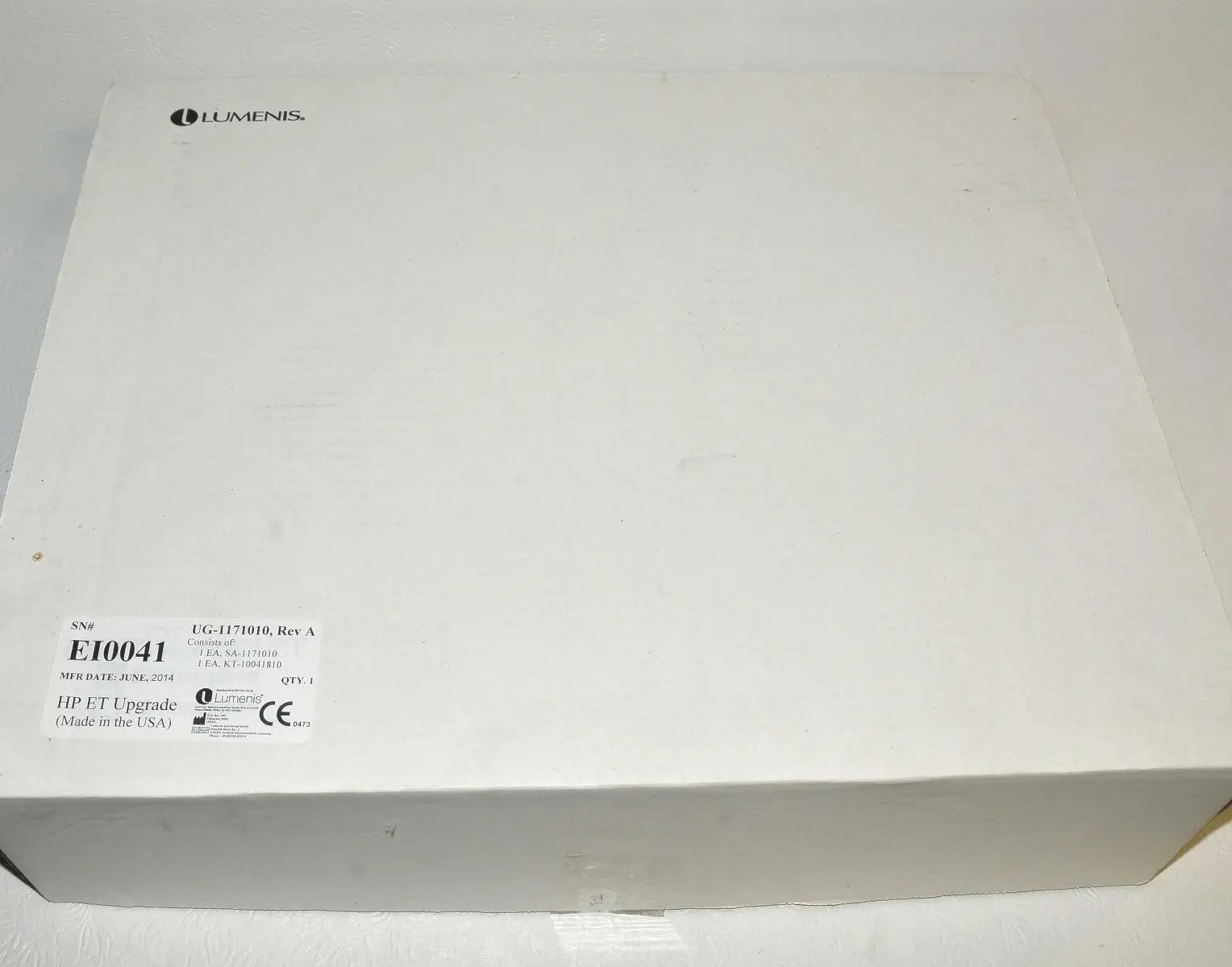 2014 LightSheer Lumenis Desire ET 1060nm Laser Hair Removal Chill Tip Handpiece