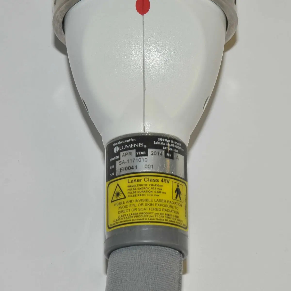 2014 LightSheer Lumenis Desire ET 1060nm Laser Hair Removal Chill Tip Handpiece