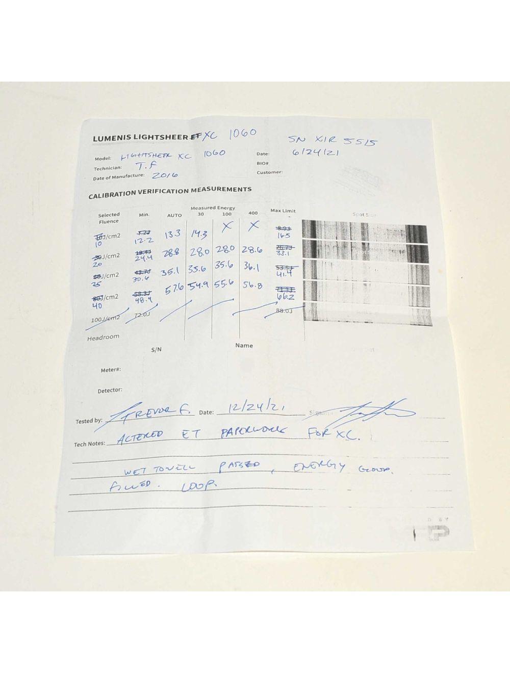 2019 LightSheer Lumenis Desire XC Diode Laser Hair Removal Chill Tip Handpiece image 6